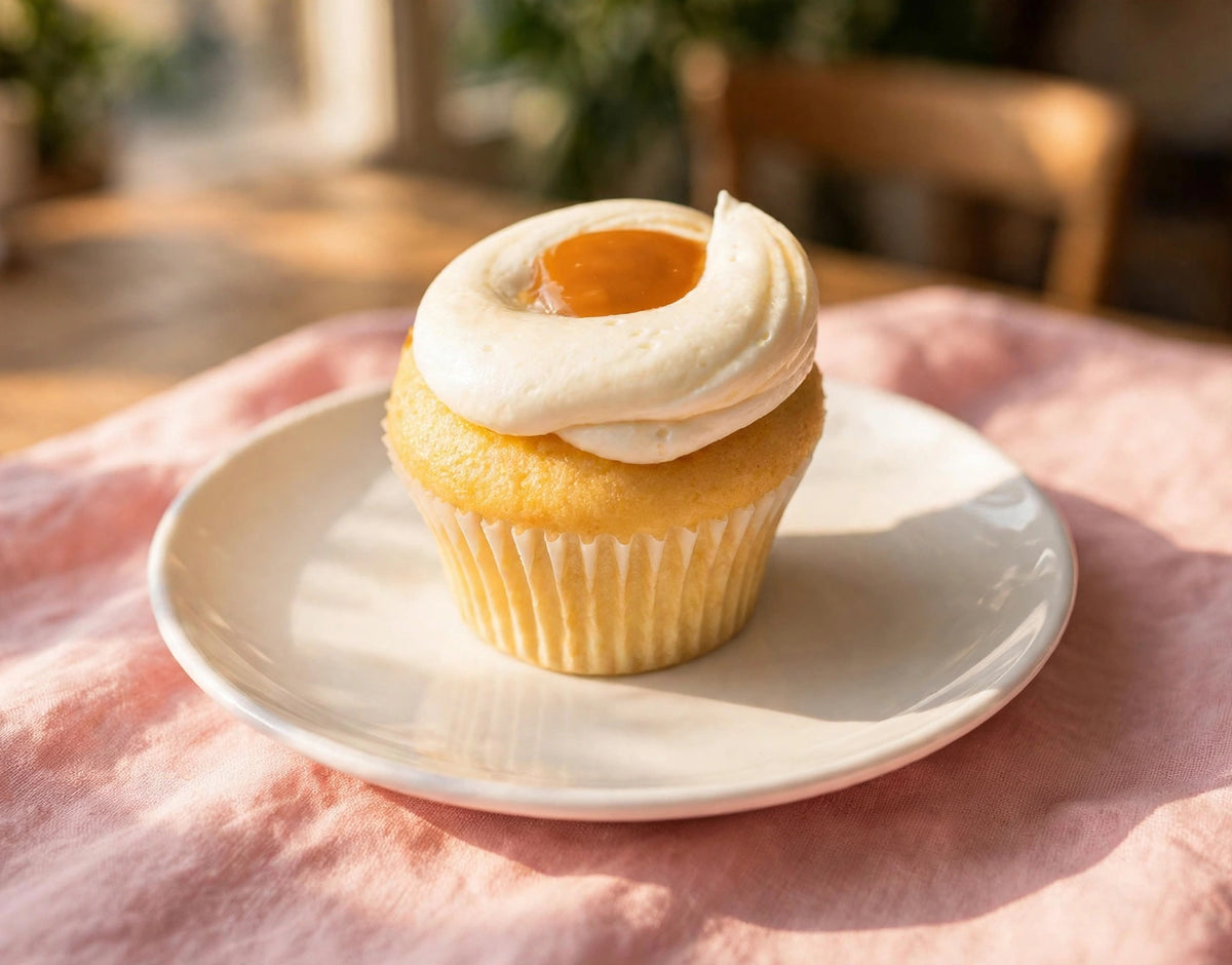 Vanilla Caramel Cupcake