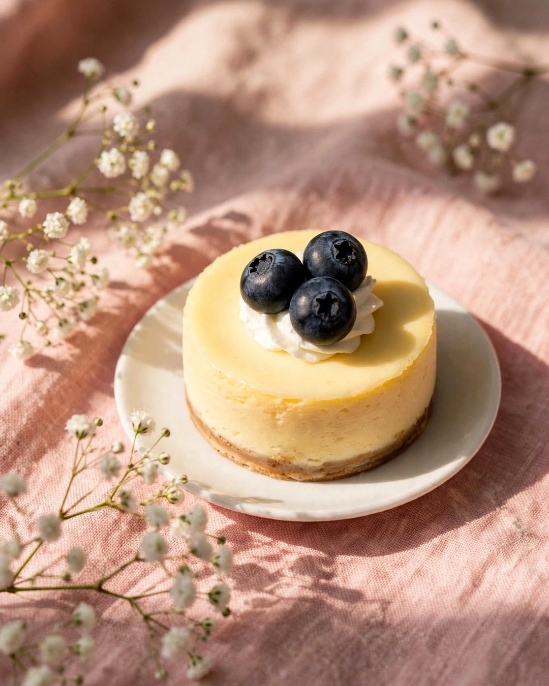 Mini Blueberry Cheesecake